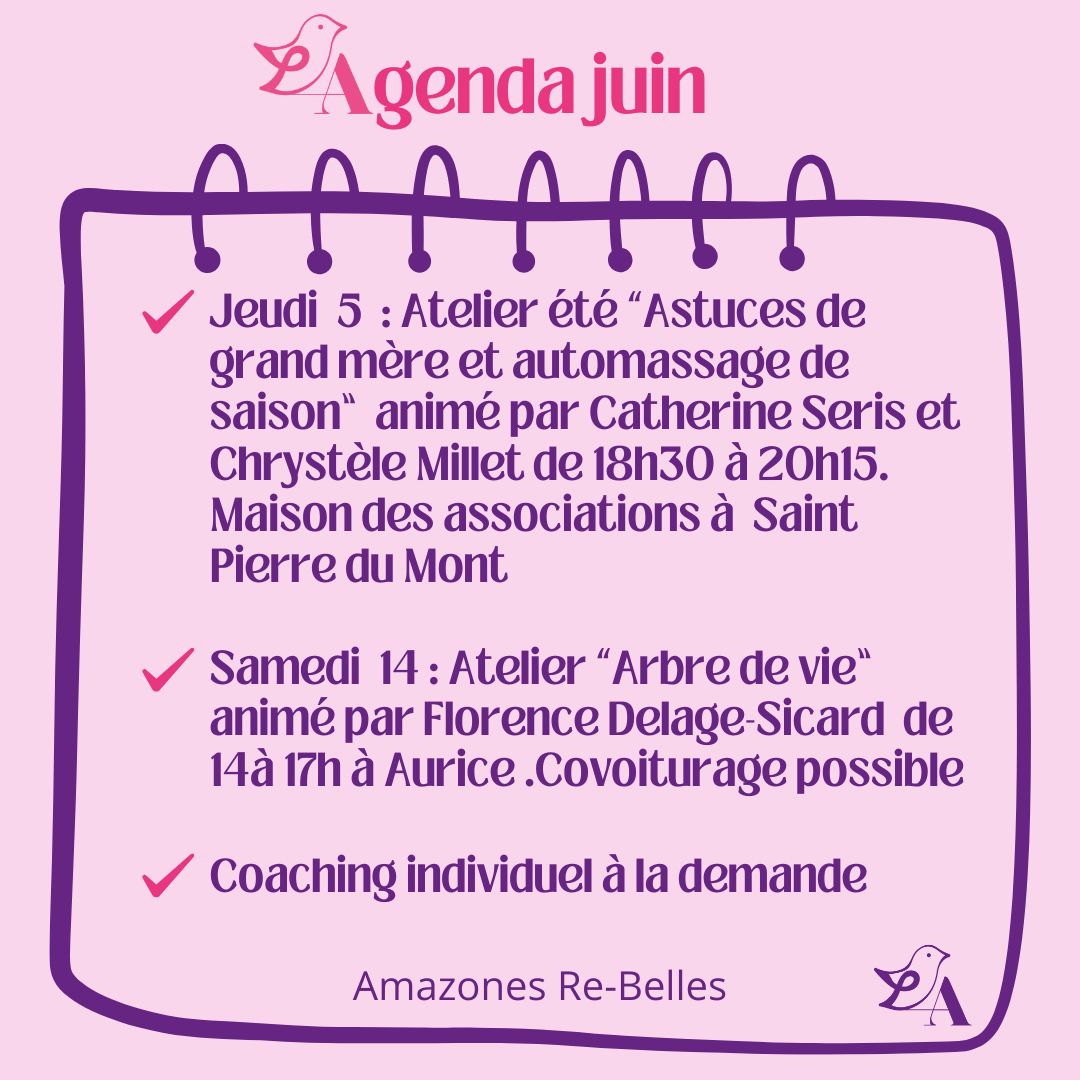 _ Agenda juin 2025