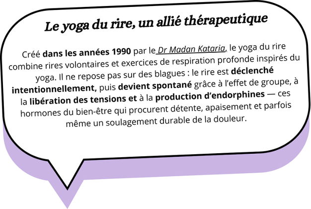 yoga rire allie therapeutique