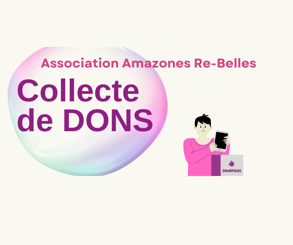 Collecte de dons - Association Amazones Re-Belles